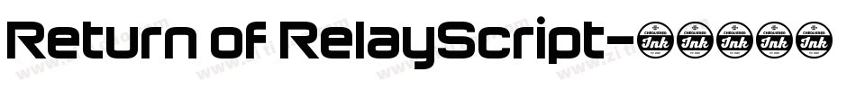 Return of RelayScript字体转换